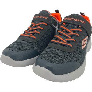 Skechers | Boy's's Running Shoes | Grey & Orange | Various Sizes